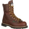 Georgia Boot Steel Toe Waterproof Lace-To-Toe Work Boot, 95M G103